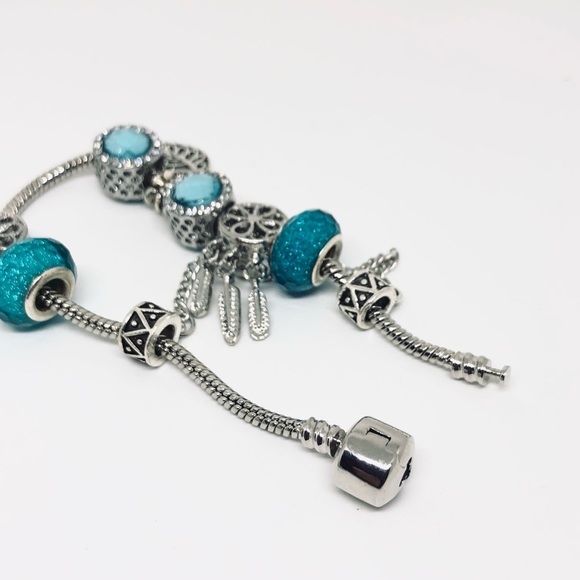 Pandora Like Charm Bracelet - Picture 3 of 7